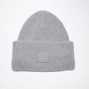Acne studios pansy face beanie/ toque in gray. Worn once